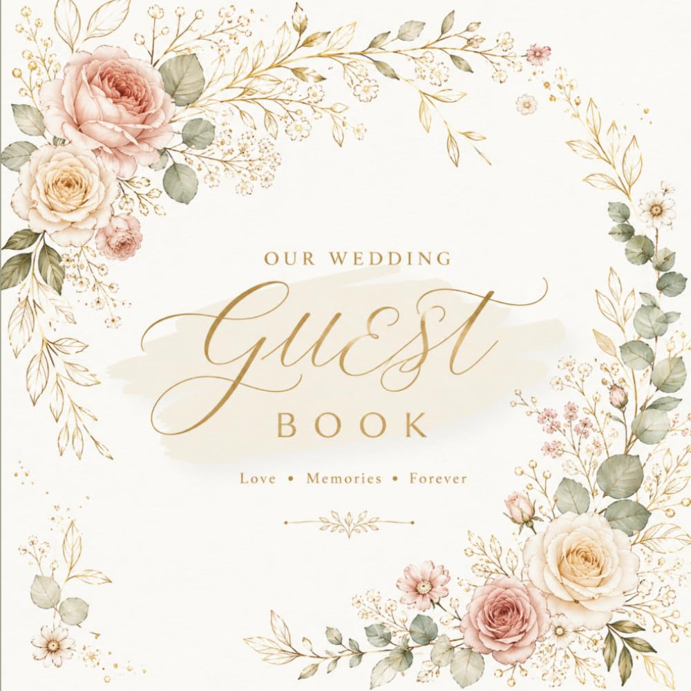 BOTANICAL LOVE STORY OUR WEDDING GUEST BOOK: A Wedding Keepsake for Memories, Wishes, Advice & Messages from Family and Friends baixar o livro de graça