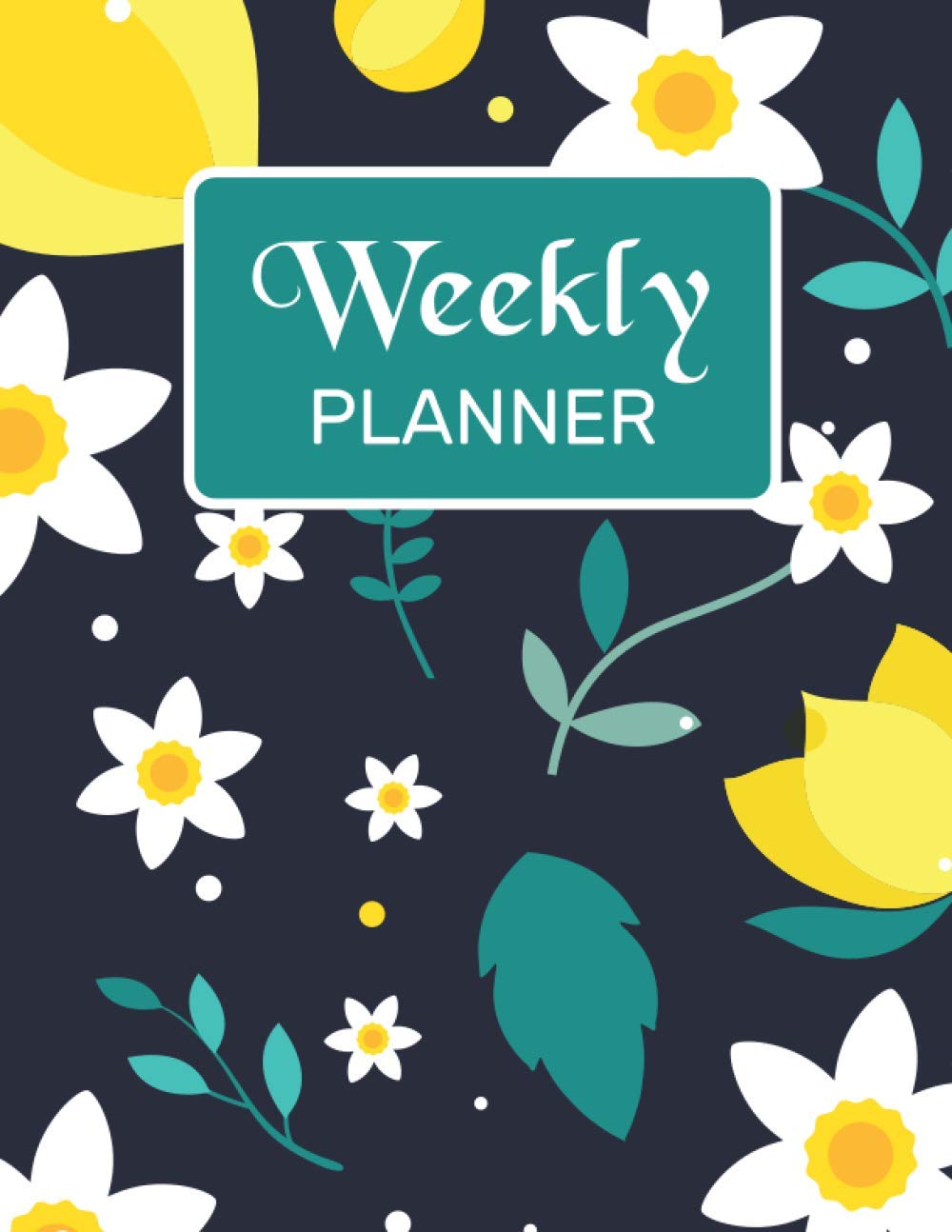 Weekly Planner: Weekly Planner At a glance pretty simple 2021 weekly Monthly planner With Notes.. baixar o livro de graça