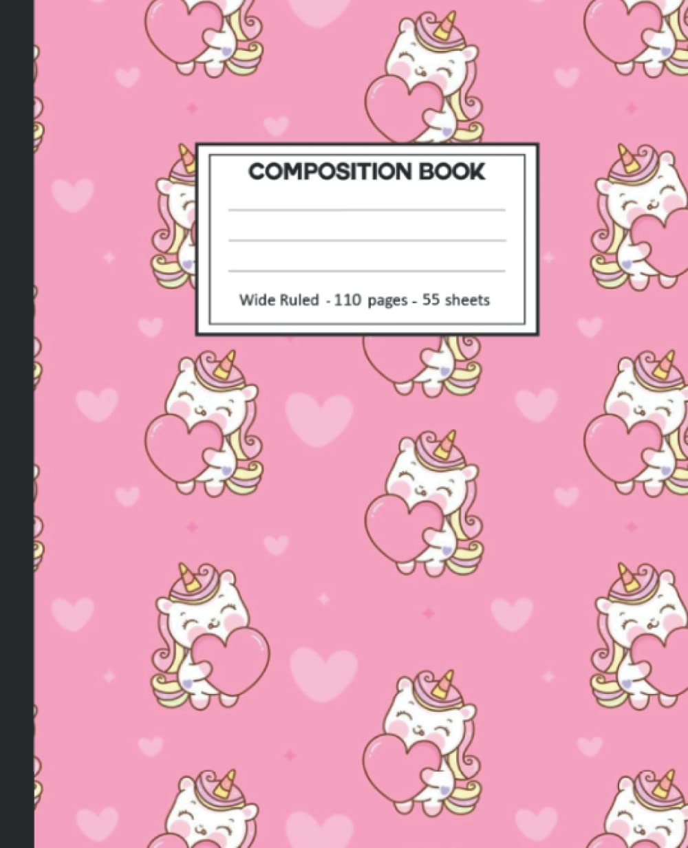 Composition Notebook: Wide Ruled: 110+ Lined Pages Writing Journal: Pony Theme. baixar livro de graça