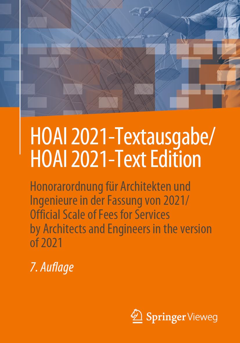 HOAI 2021-Textausgabe/HOAI 2021-Text Edition: Honorarordnung für Architekten und Ingenieure in der Fassung von 2021/Official Scale of Fees for Services... (German Language)) (German Edition) baixar o livro de graça