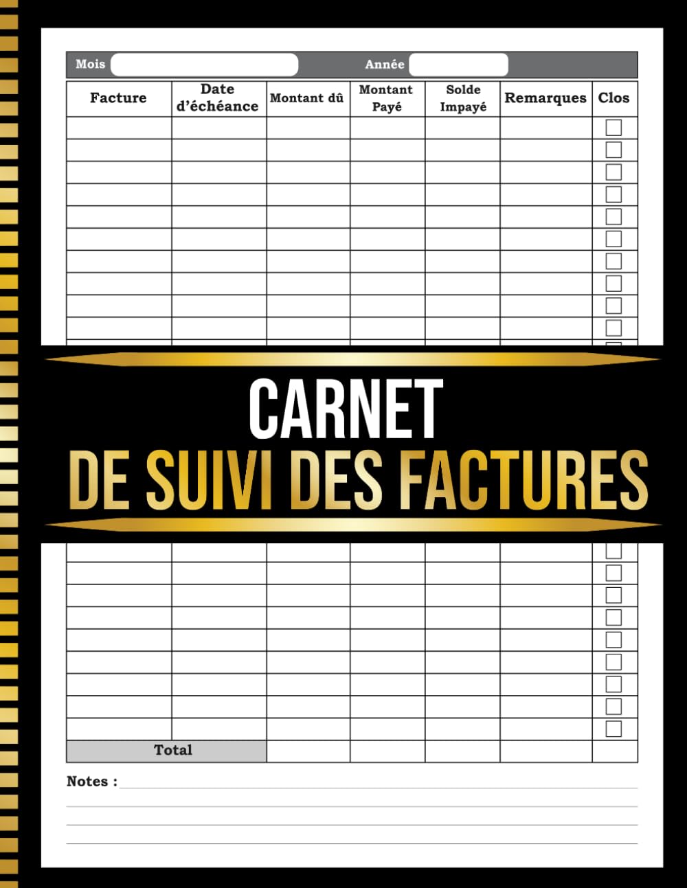 capítulo por capítulo baixar Carnet de Suivi des Factures: Journal Pour Organiser les Paiements, les Échéances et les Factures Impayées – Format A4 (French Edition)