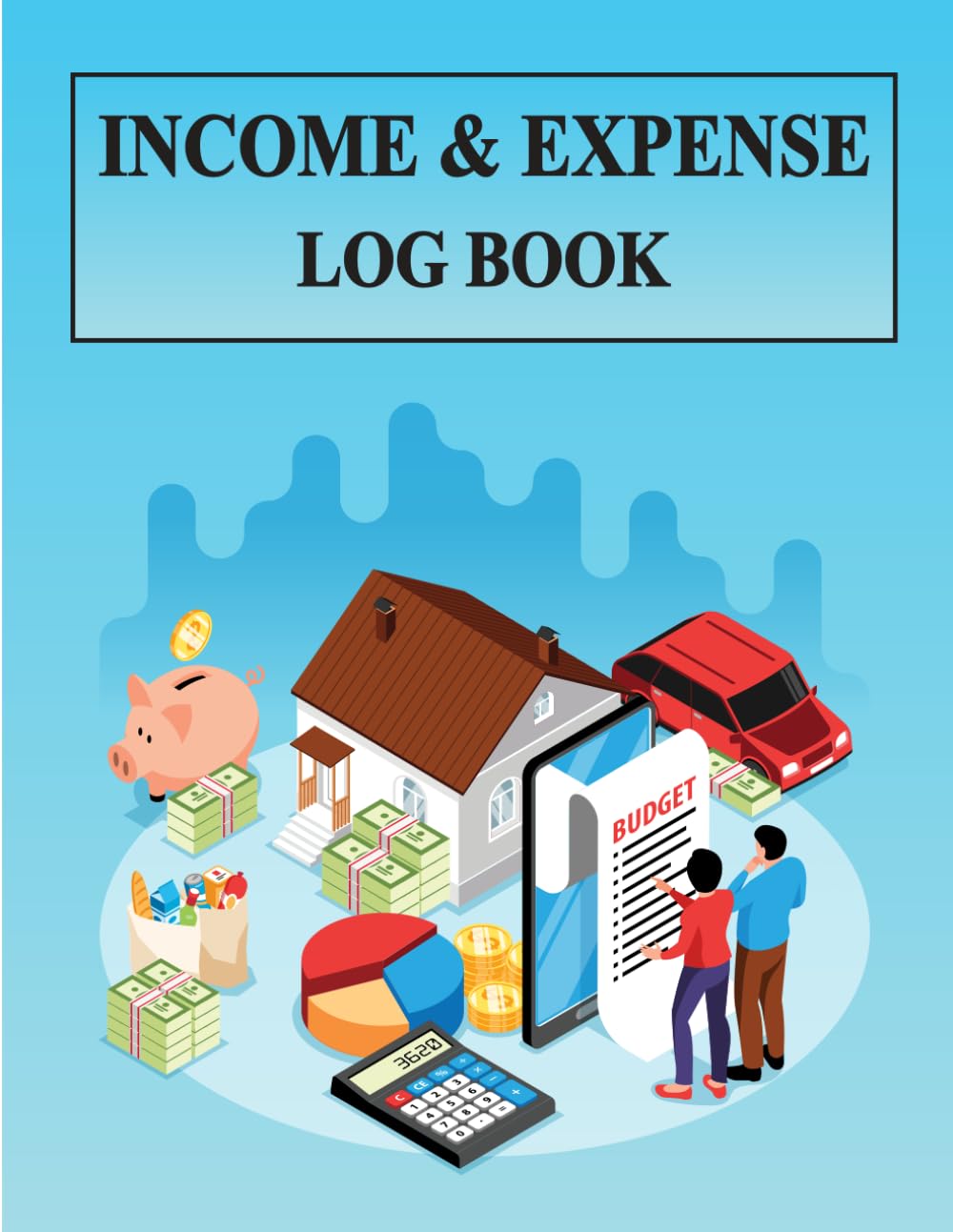 Income and Expense Log Book: Bookkeeping Record Book For Small Business and Manage Your Finances with Confidence baixar o livro de graça