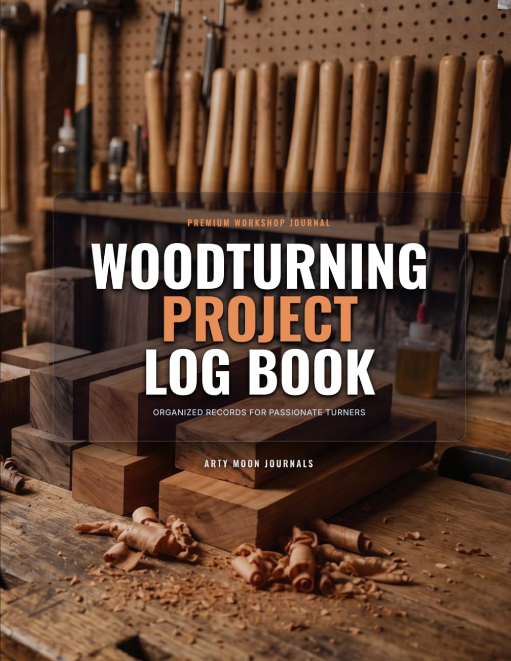 Woodturning Project Log Book: A Premium Lathe Woodworking Journal for Tracking Wood Blanks, Speeds, Tools, Sanding Grits, and Finish Results baixar o livro de graça