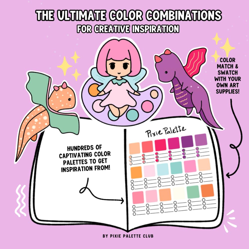 THE ULTIMATE COLOR COMBINATIONS FOR CREATIVE INSPIRATION: Color Palettes for Artists & Hobbyists baixar o livro de graça