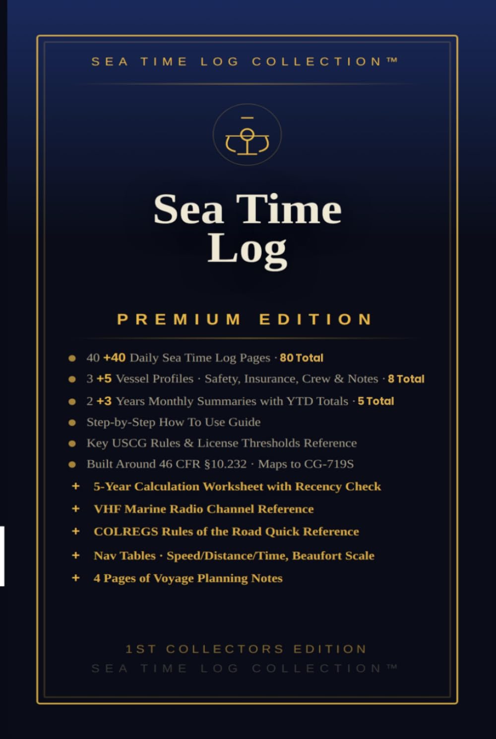 ler totalmente Sea Time Log Premium: 1st Collector's Edition