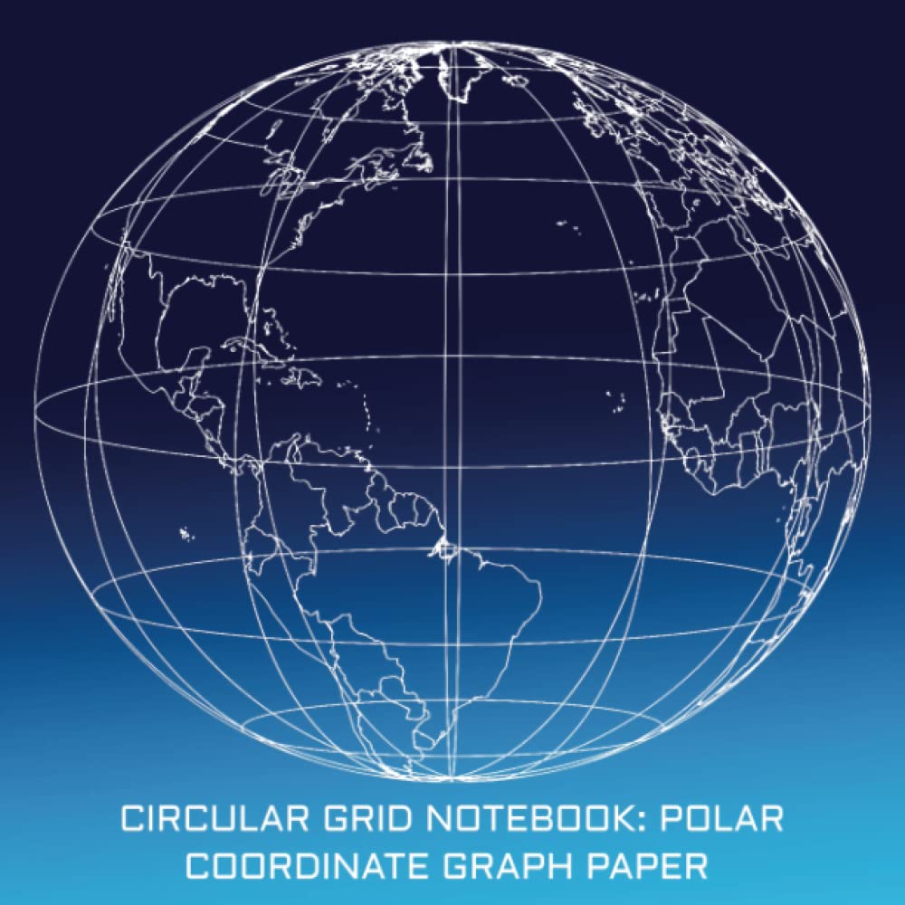 capítulo por capítulo baixar Circular Grid Notebook: Polar Coordinate Graph Paper | 8.5" x 8.5" -130 Pages
