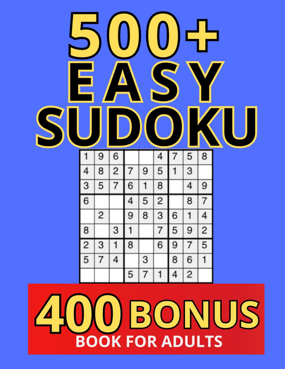 ler totalmente Easy Sudoku Book for Adults:500+ Engaging Mental All Easy for Relaxation and Focus | 400 Bonus Challenges | Solutions Included
