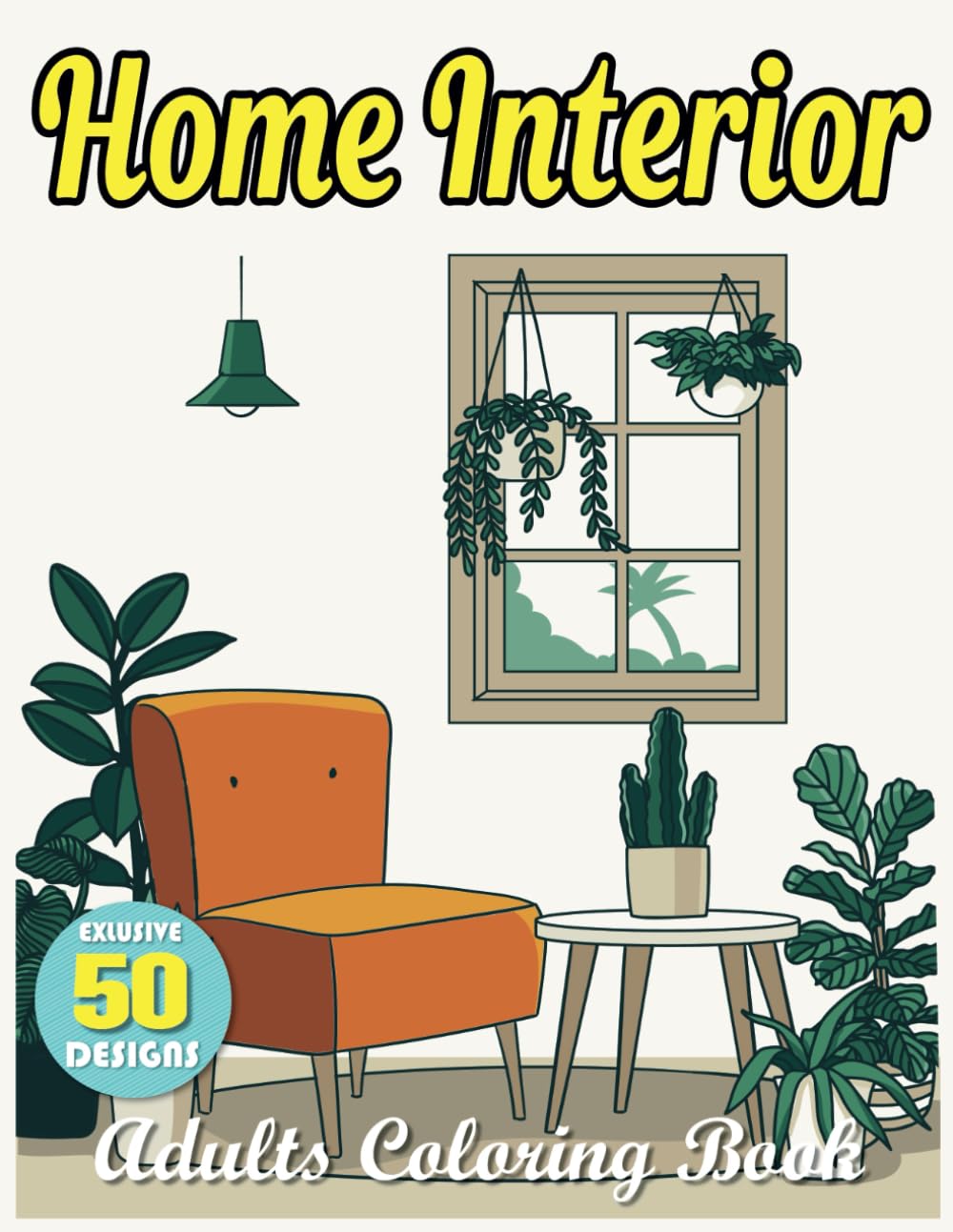 Home Interior Adults Coloring Book: Fun and Relaxing Home Interior Designs For Adults baixar livro de graça
