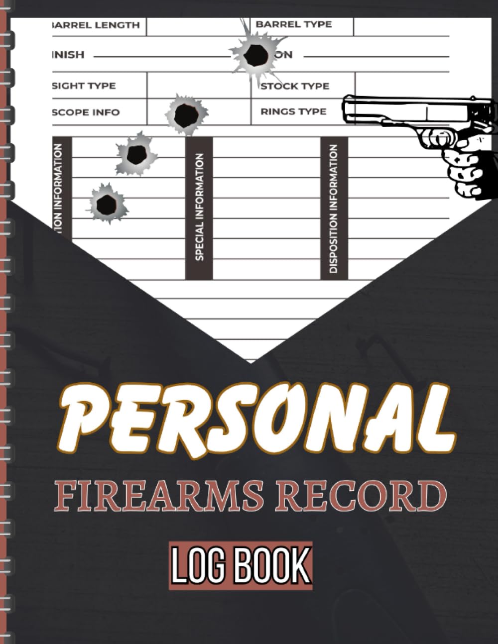 Personal Firearms Record Log Book: Gun Owner Record Book | Inventory Tracking Log Book for Gun Owners | 8.5x11 Inch, 121 Pages baixar livro de graça