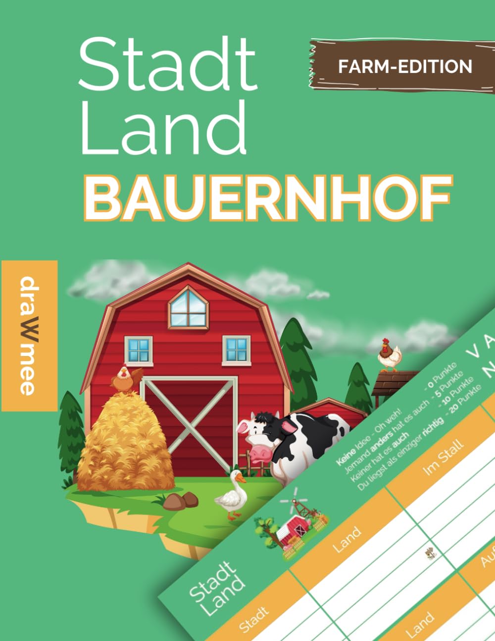 ler totalmente Stadt Land Bauernhof - Quiz Geschenk für Bauern & Farmer mit ganz viel Landliebe: Spielblock mit 35 Blatt Din-A4 (Seiten zum Ausschneiden) (German Edition)