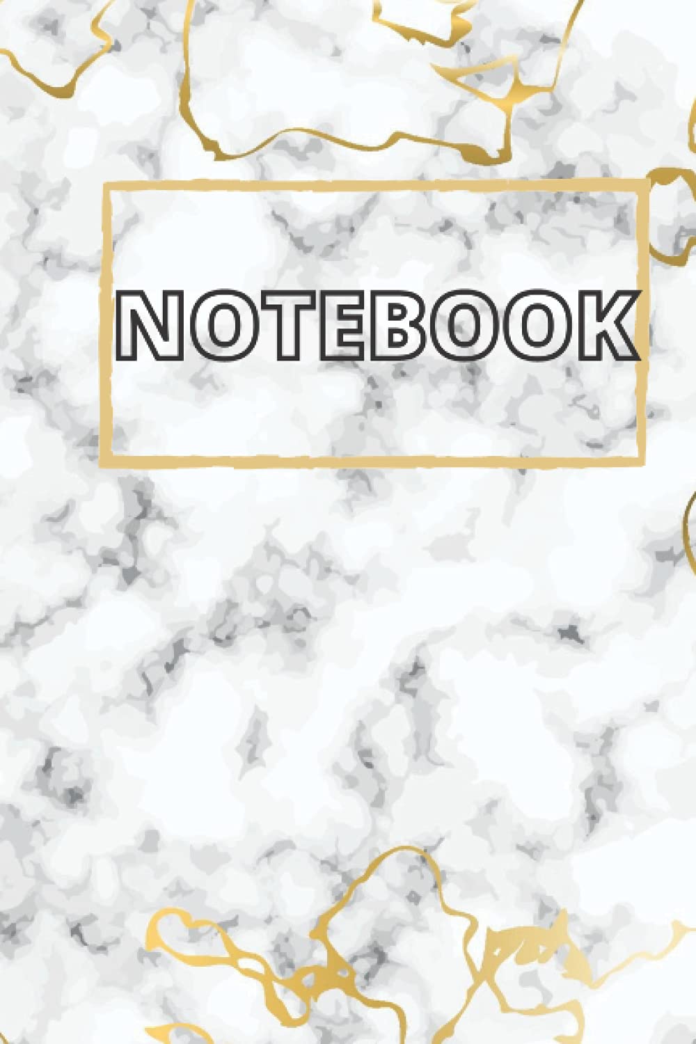 ler totalmente Notebook: Inkscape Marble effect with Gold veins Cover, 120 College-Ruled/Lined pages, 8.5 x 11