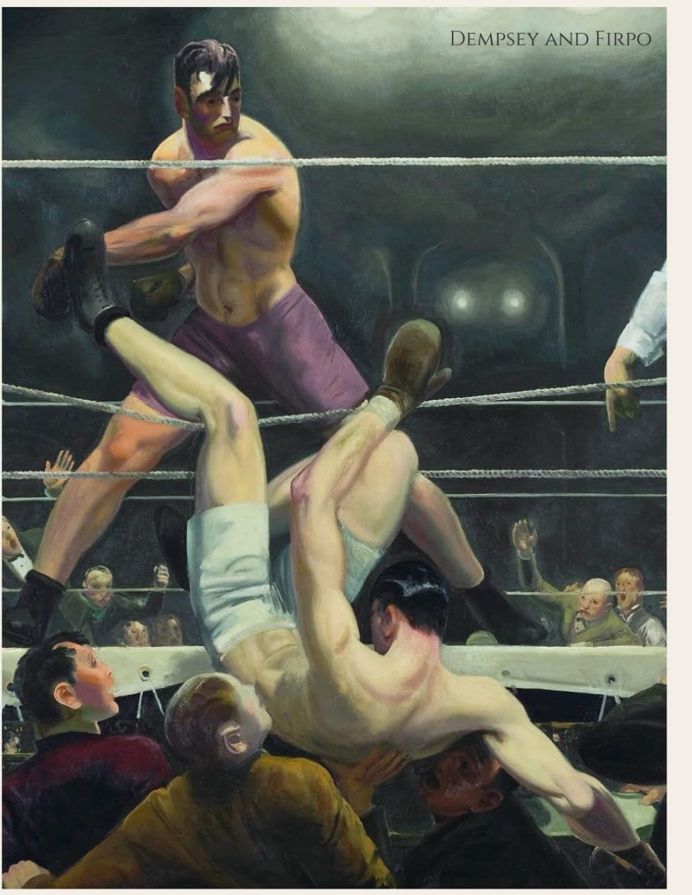 Dempsey and Firpo Notebook: George Bellows (1924): American Realism Boxing Art Journal | 100 Lined Pages | A Powerful Sports-Themed Writing Notebook baixar o livro de graça