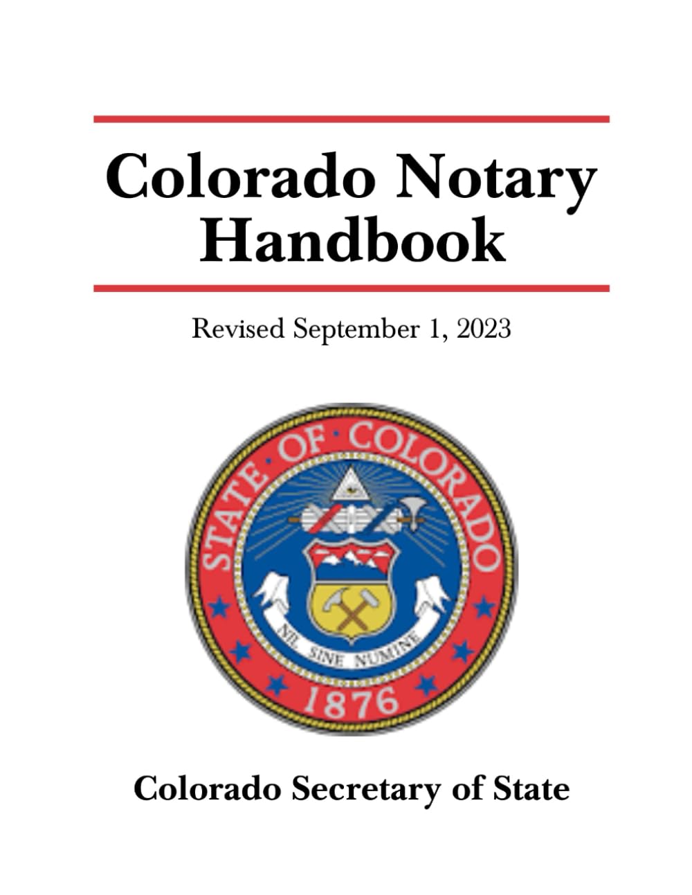 ler totalmente Colorado Notary Handbook: Revised September 1, 2023