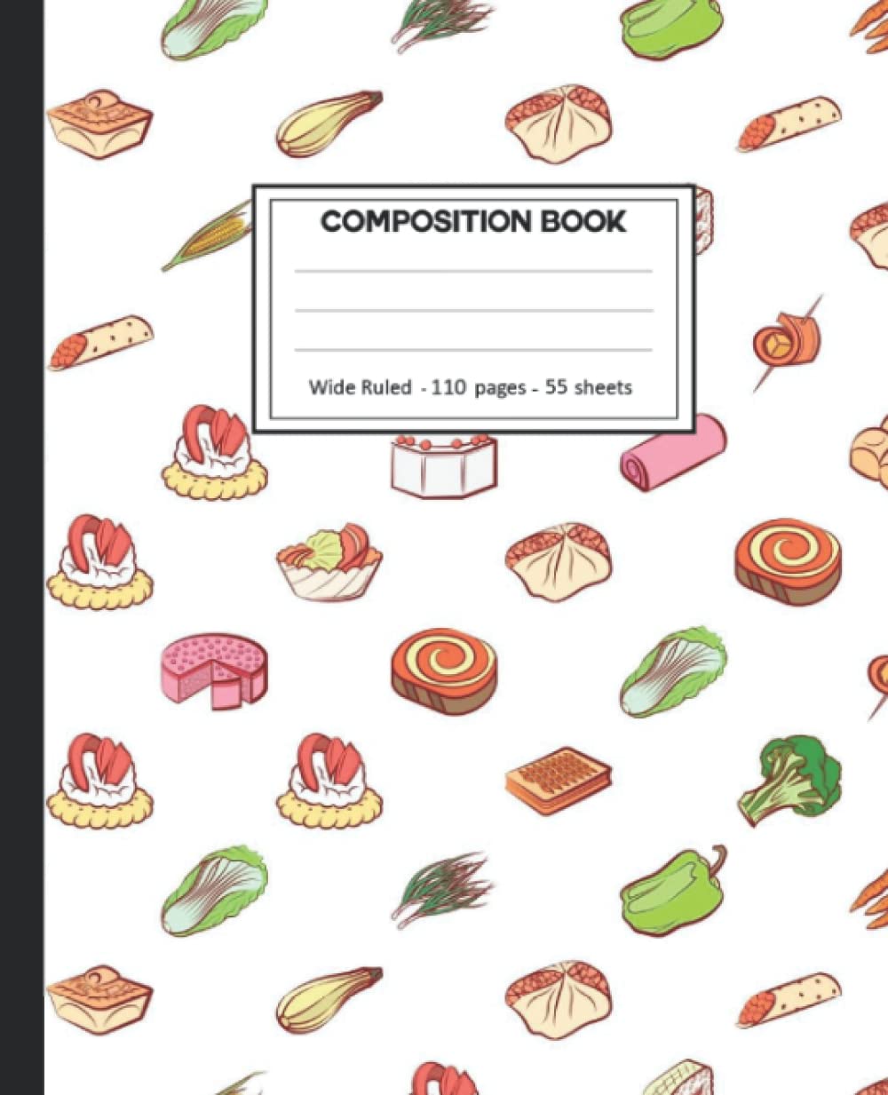 capítulo por capítulo baixar Composition Notebook: Wide Ruled: 110+ Lined Pages Writing Journal: Sushi Theme