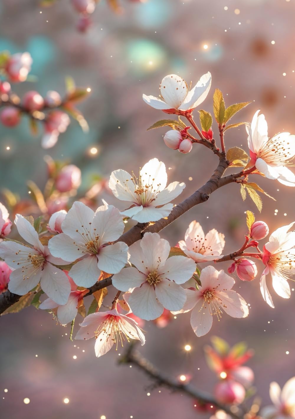 Apple Blossom Notebook: Softcover, 240 Grid Pages, Glossy baixar livro de graça