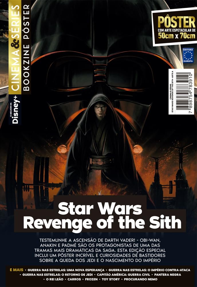 Star Wars: Revenge of the Sith - Arte Anakin - Superpôster Cinema e Séries baixar o livro de graça