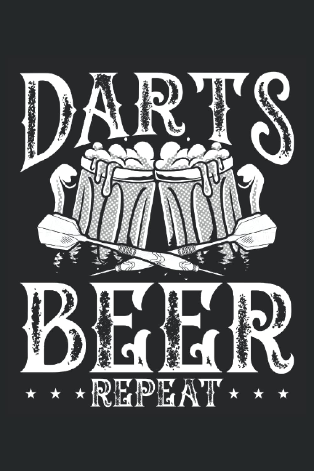 Darts and beer repeat: Dot Grid Jounal ToDo Exercise Book or Diary 6" x 9" (15.24 x 22.86 cm) 120 pages baixar livro de graça