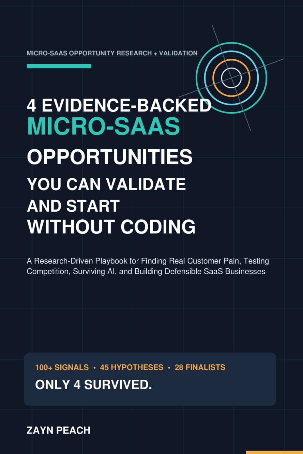 capítulo por capítulo baixar 4 Evidance-Backed Micro-SaaS Opportunities You Can Validate and Start Without Coding: A Research-Driven Playbook for Finding Real Customer Pain,... AI, and Building Defensible SaaS Businesses