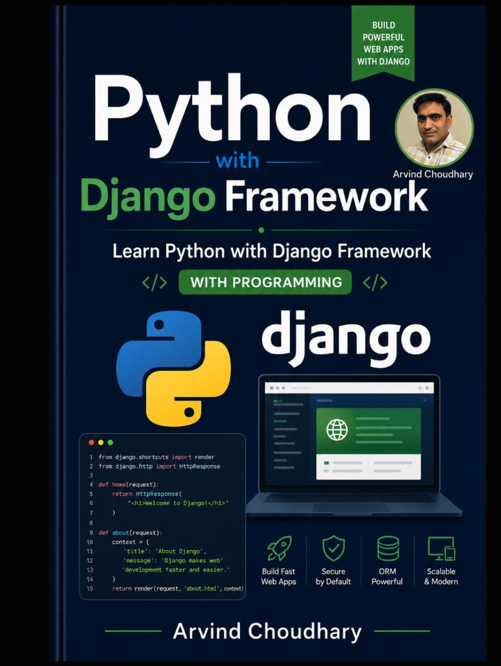 ler totalmente Python with Django: The Complete Full-Stack Web Development Guide: A Practical Guide to Full-Stack Web Development with Python Django