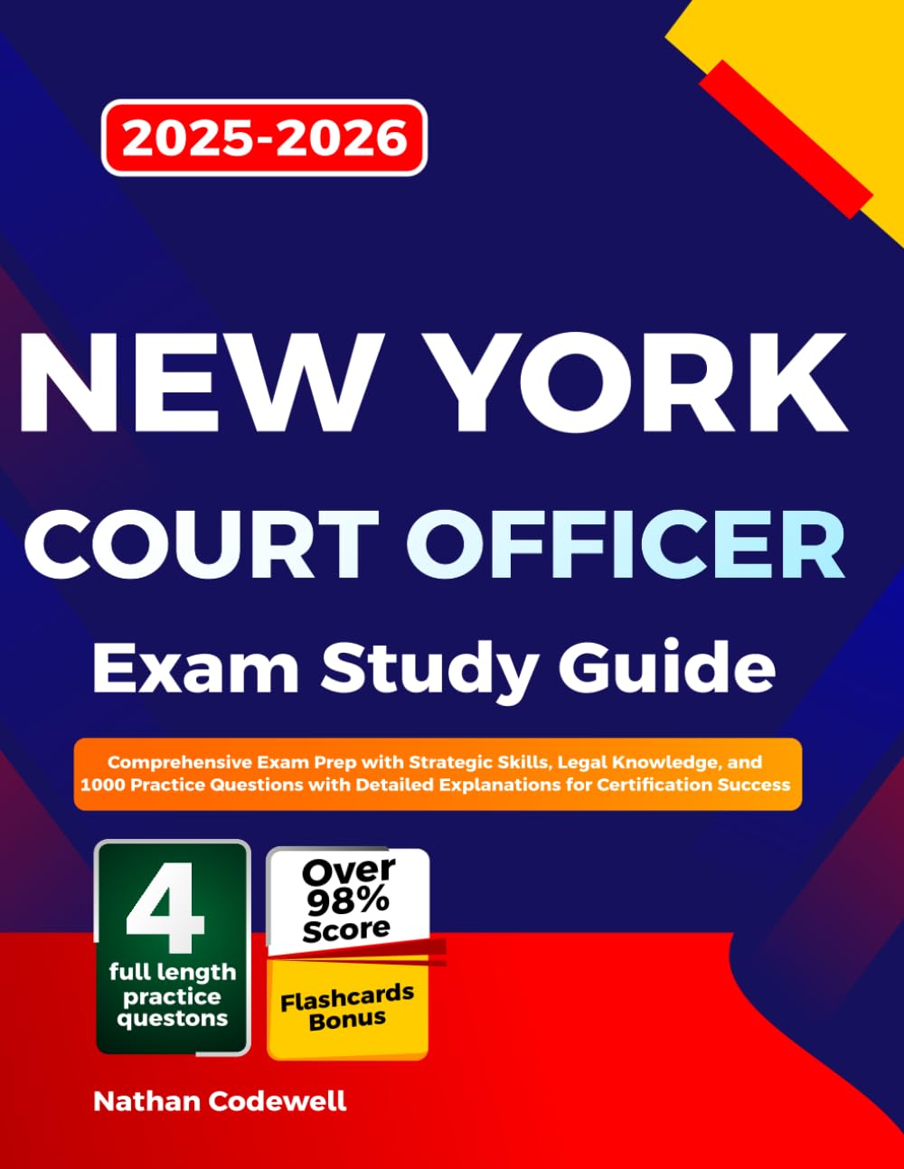 ler totalmente NEW YORK COURT Officer Exam Study Guide 2025-2026: Comprehensive Exam Prep with Strategic Skills, Legal Knowledge, and 1000 Practice Questions with Detailed Explanations for Certification Success