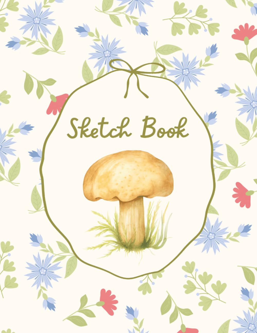 capítulo por capítulo baixar Mushroom Sketch Book: Whimsical Cottagecore Garden, Woodland, and Wildflower Drawing Pad | Mushrooms Nature Themed Blank Sketchbook for Kids, Girls,... Draw, Doodle, Create, Imagine, Color, Inspire