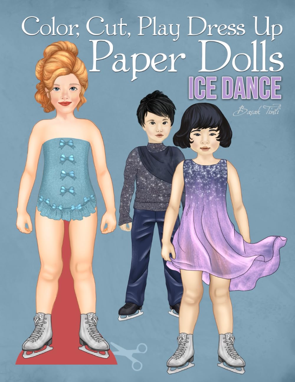 capítulo por capítulo baixar Color, Cut, Play Dress Up Paper Dolls, Ice Dance: Collectible Figure Skating Wardrobe Fashion Craft and Coloring Activity Book for Scissors Skills