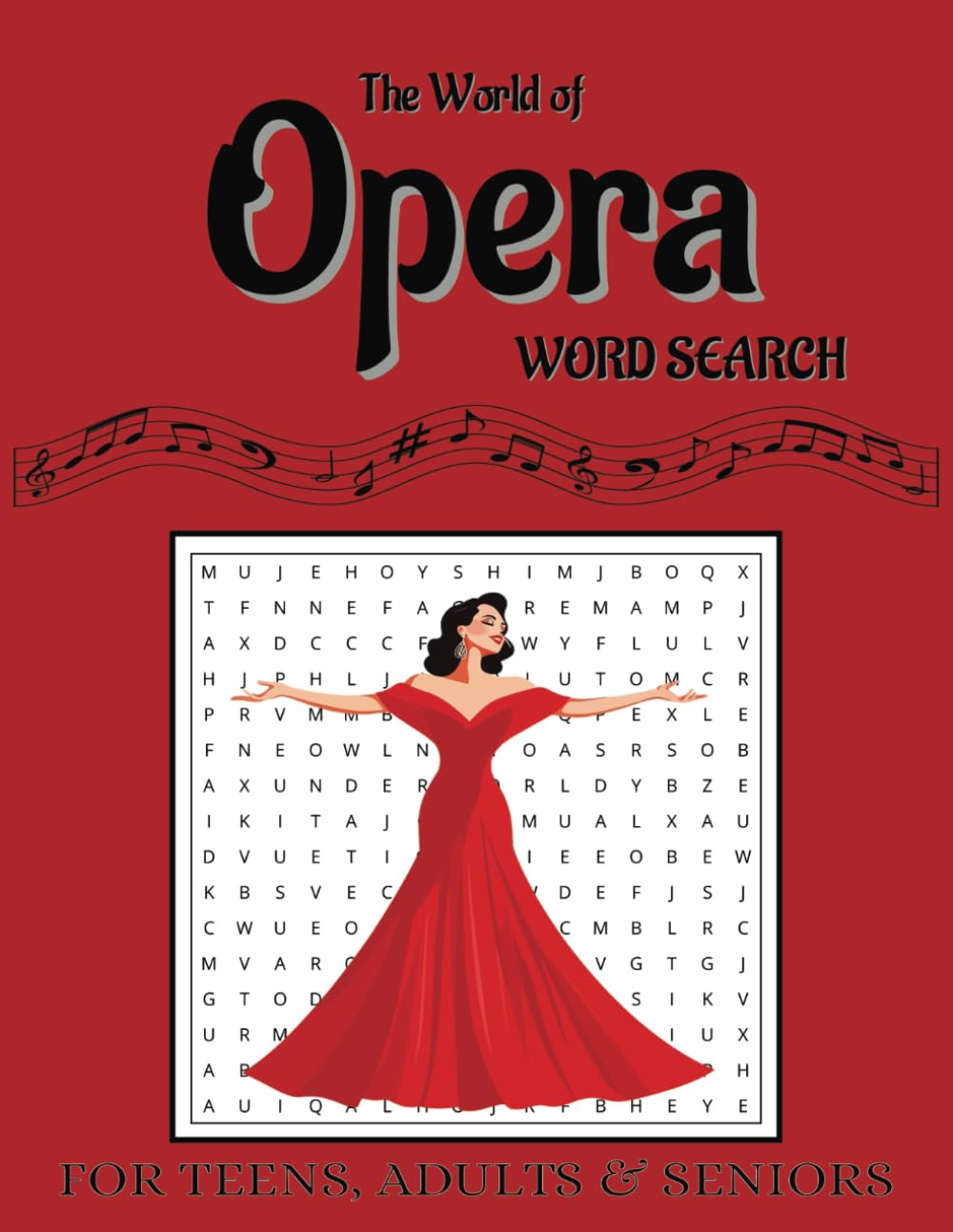 ler totalmente The World of Opera Word Search Book For Teens, Adults and Seniors: Composers, Plots, Opera Characters and More! Large Print 8.5x11 inches