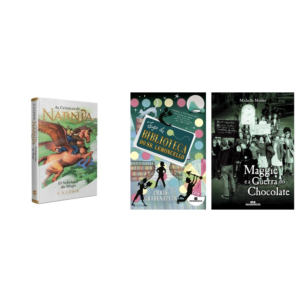 Kit C. dura + Fuga da biblioteca do Sr + Maggie e a Guerra do Chocolate baixar o livro de graça