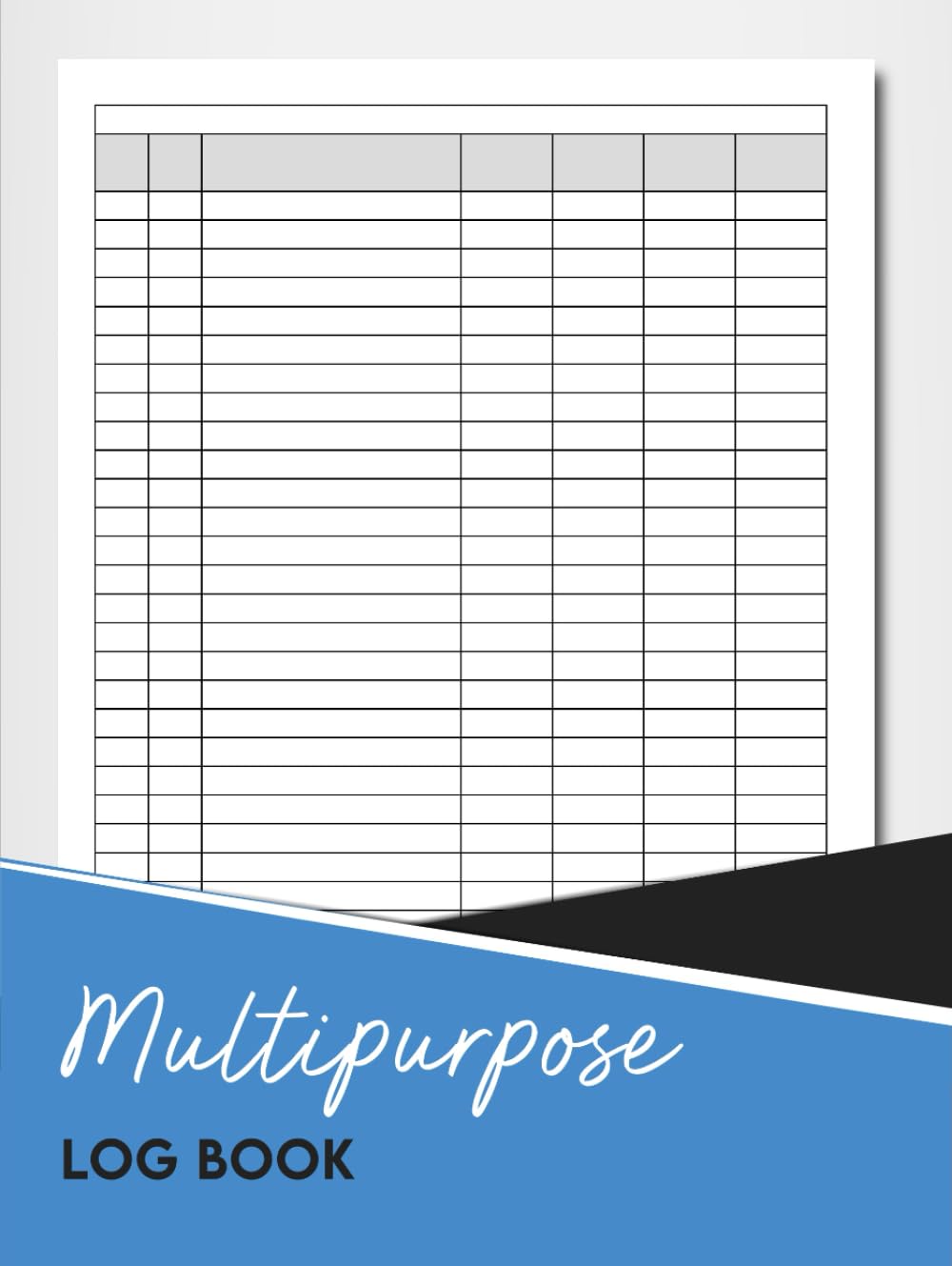 ler totalmente Large Multipurpose Log Book 7 Columns: Logbook for Business or Personal Use Suitable for Tracking Daily Activity, Time, Inventory and Equipment,... Inventory, Orders, Donations, Equipment.