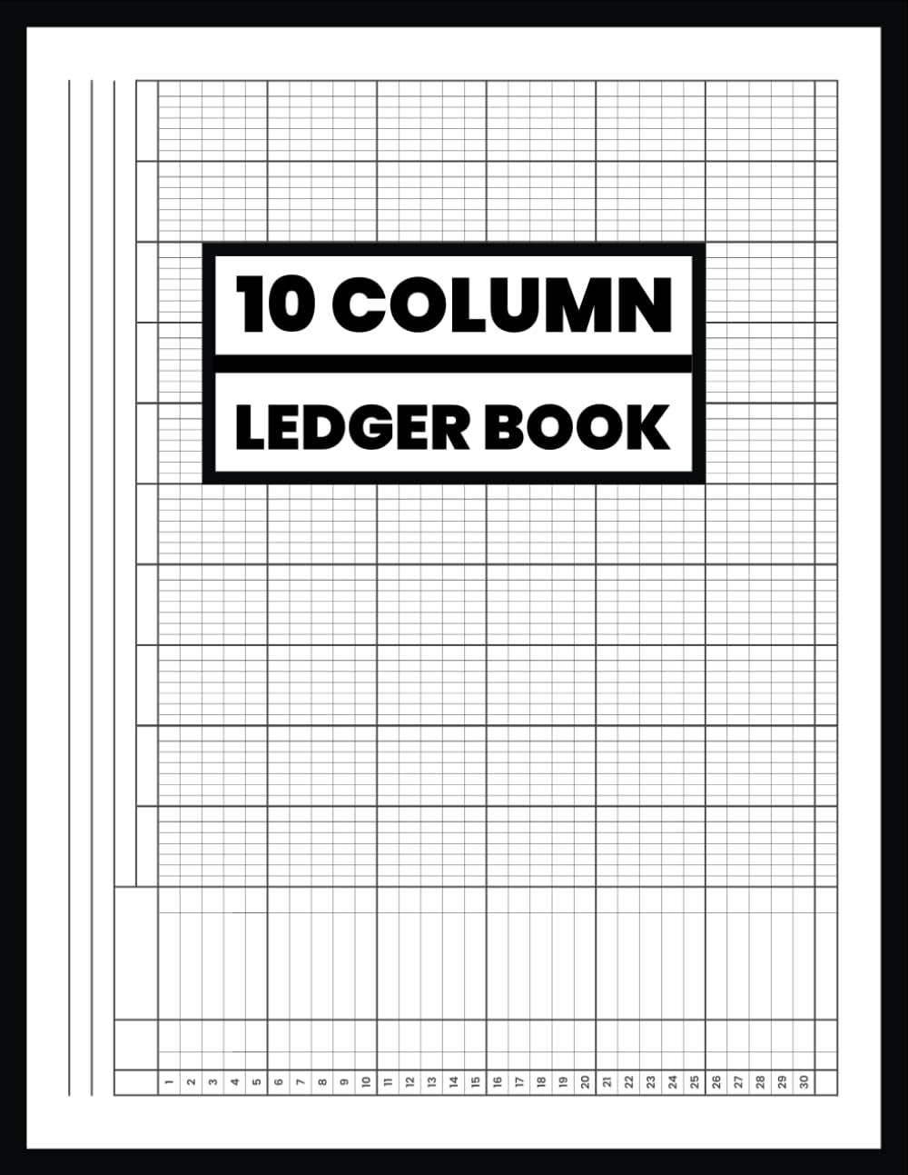 ler totalmente 10 Column Ledger Book