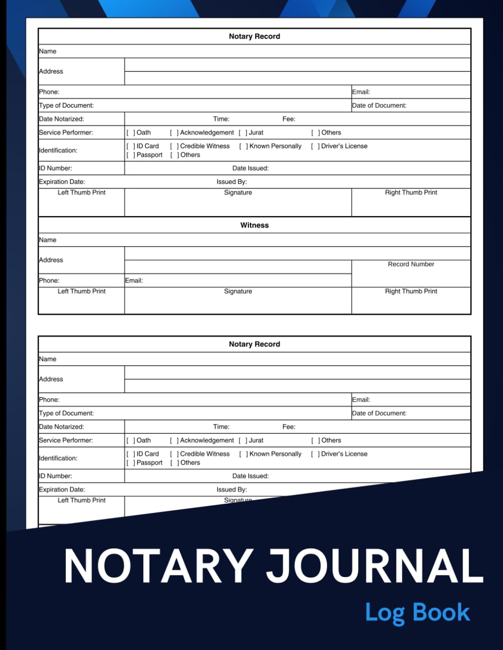Notary Log Book To Record Notorial Acts baixar livro de graça