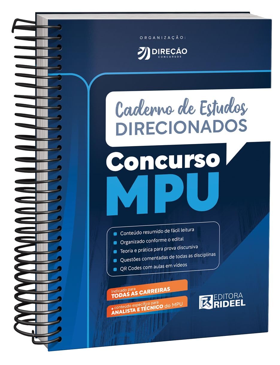 Caderno de Estudos Direcionados - Concurso MPU