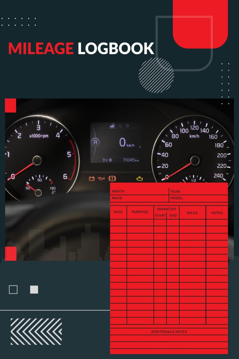ler totalmente MILEAGE LOGBOOK: Tracking of Mileage in Extensive Detail