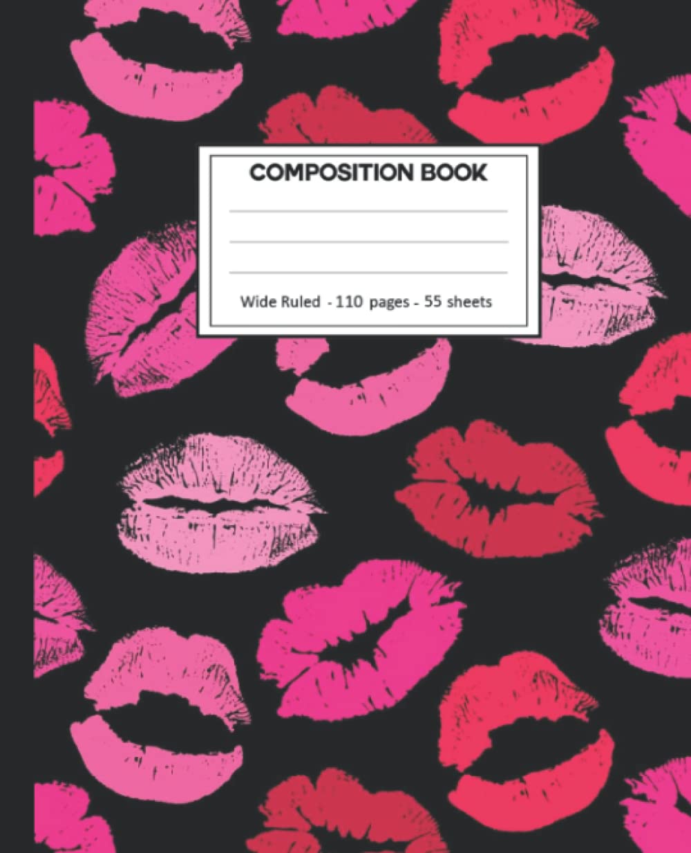 Composition Notebook: Composition Notebook with Lips for School. baixar livro de graça
