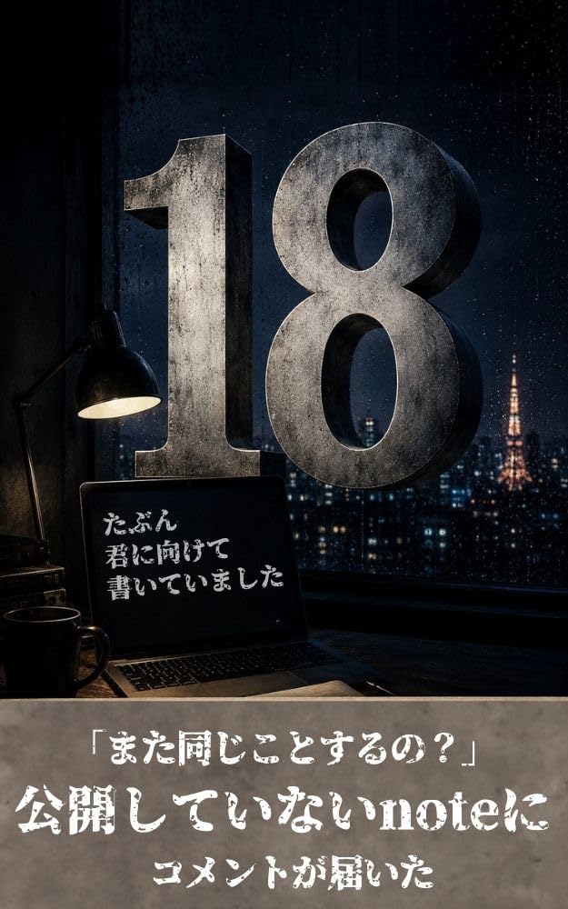 Eighteen I Was Probably Writing To You: Are You Doing The Same Thing Again A Comment Arrived On An Unpublished Note (Japanese Edition)