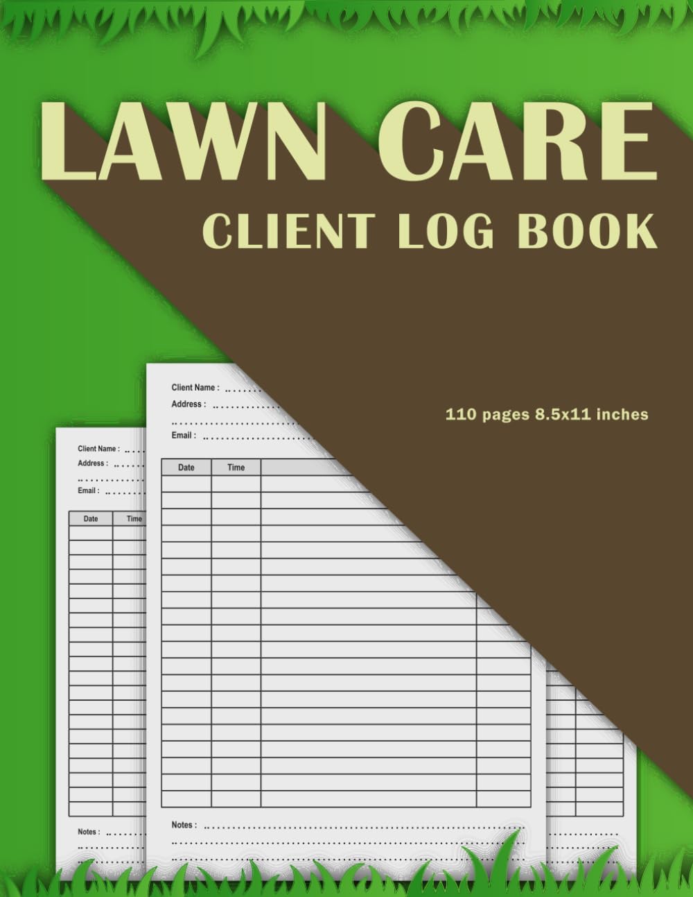 Lawn Care Client Log Book: Essential Record-Keeping for Successful Lawn Care, Log Book For Special and Landscaping Companies, 120 pages 8.5x11 inches baixar o livro de graça