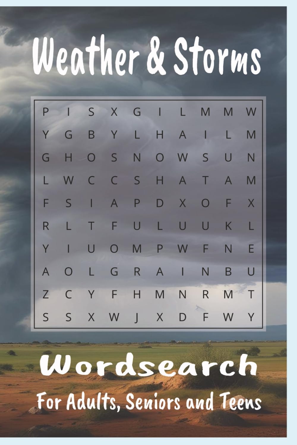 Weather and Storms Word Search Book baixar livro de graça
