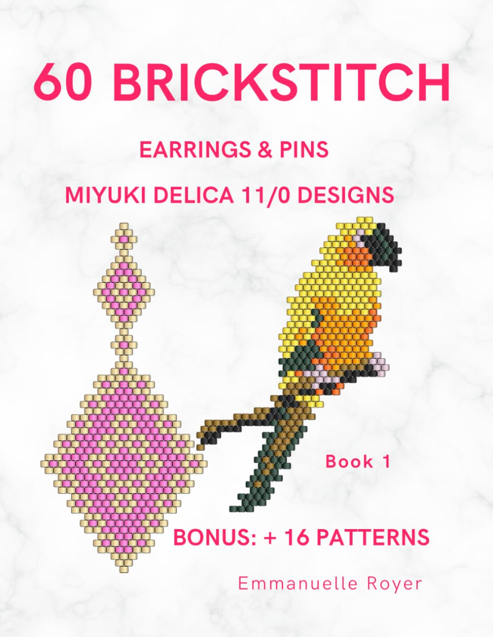 capítulo por capítulo baixar 60 Brickstitch Miyuki Delica 11/0 Patterns: A Captivating Step-by-Step Guide for Beginners and Advanced Beaders: Jewelry making for adults and teens - Earrings and pins (Beading techniques)
