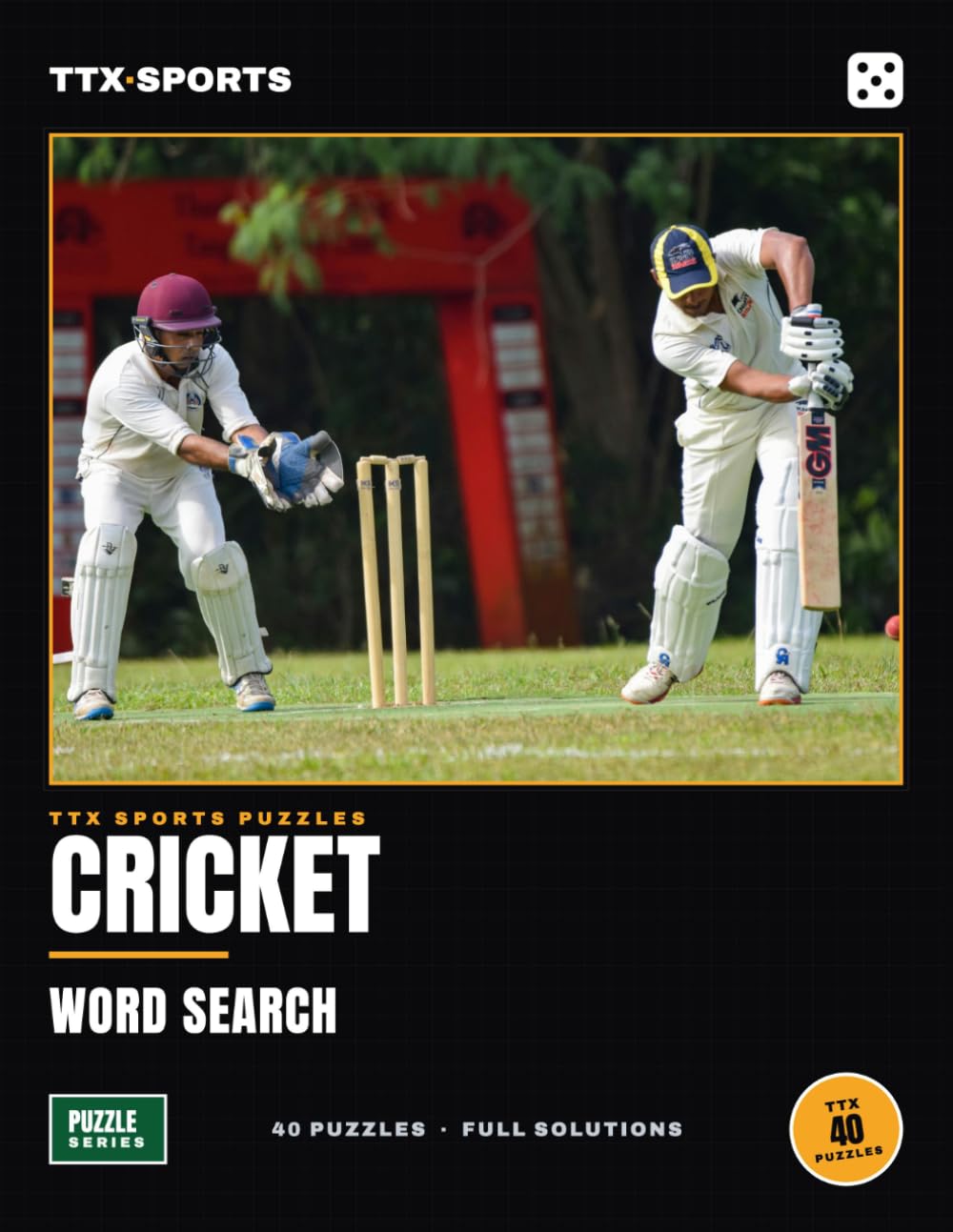 Cricket Word Search: 40 Themed Puzzles for Cricket Fans - Batting, Bowling, Famous Grounds and Legends, with Full Solutions (TTX Sports Puzzle Series) baixar livro de graça