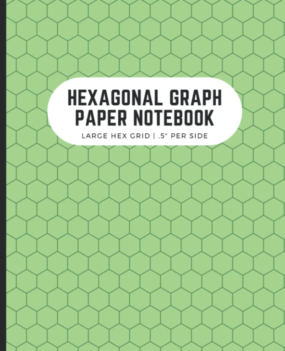 Hexagonal Graph Paper Notebook: Large Hex Grid.5 Per Side | Perfect for Gamers, Drawing Maps, Quilters | 7.5x9.25 in, 120 Pages, Olive Green baixar o livro de graça