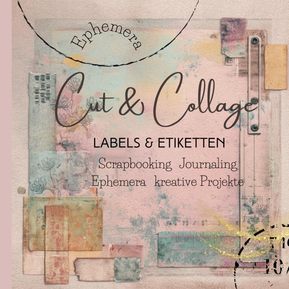 Cut & Collage - Labels & Etiketten (German Edition) baixar livro de graça