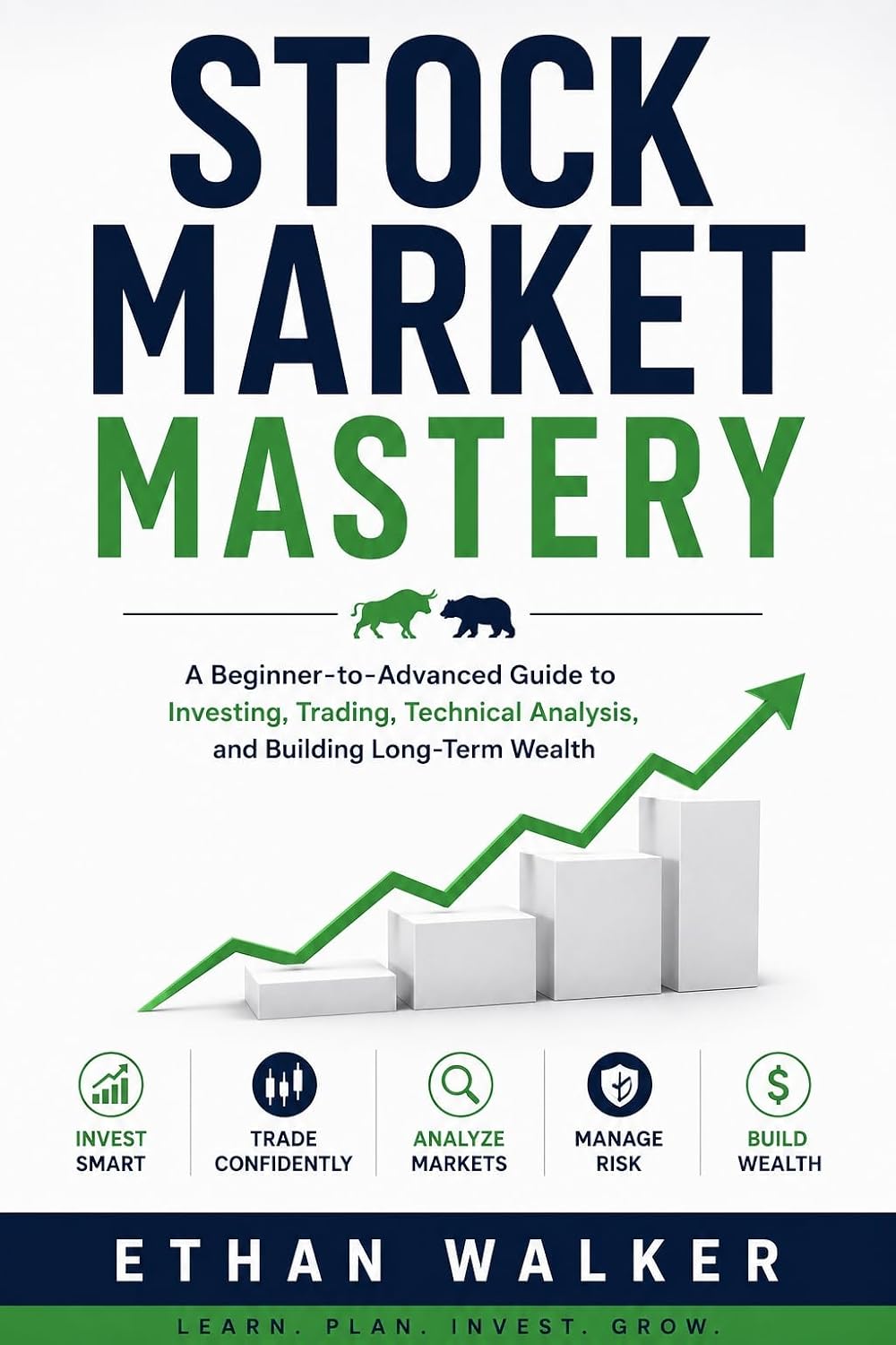 ler totalmente Stock Market Mastery: A Beginner-to-Advanced Guide to Investing, Trading, Technical Analysis, and Building Long-Term Wealth (English Edition)