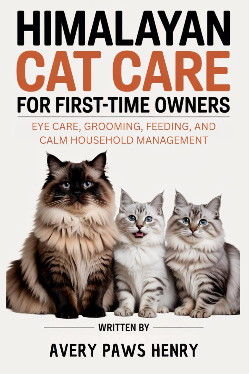 ler totalmente Himalayan Cat Care for First-Time Owners: Eye care, grooming, feeding, and calm household management
