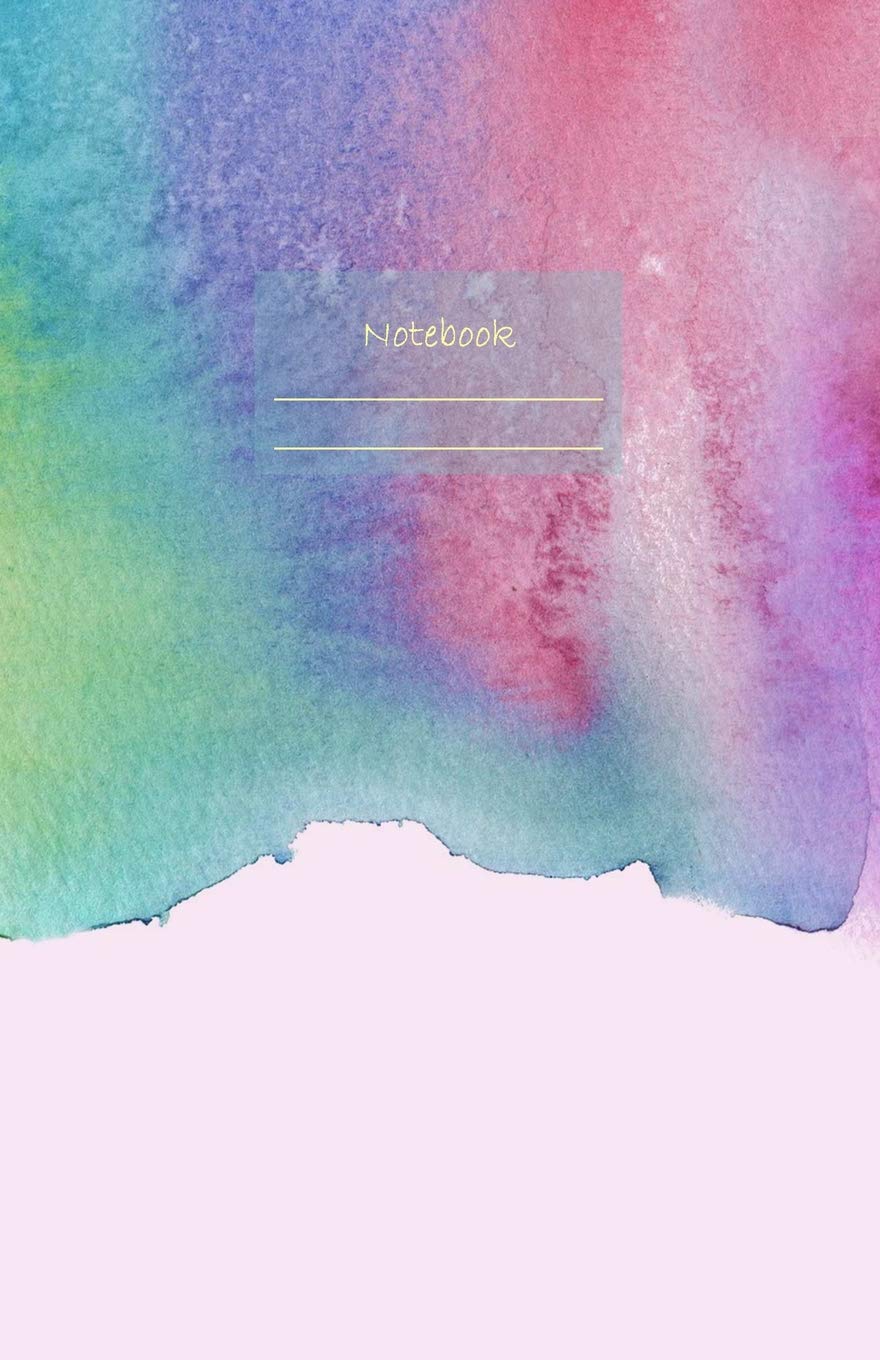 Notebook: Dotted grid Journal. Bullet Diary. Ideal for Notes, Memories, Journaling, Creative planning and Calligraphy practice. 120 Pages. Soft matte... (Minimalist abstract rainbow paint cover). baixar o livro de graça