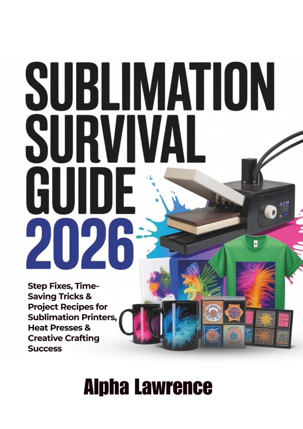Sublimation Survival Guide 2026: Step Fixes, Time-Saving Tricks & Project Recipes for Sublimation Printers, Heat Presses & Creative Crafting Success baixar o livro de graça
