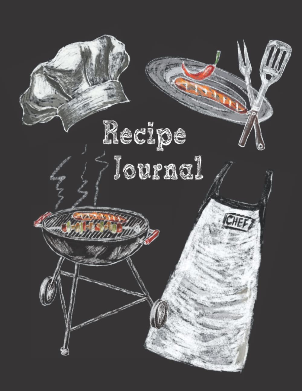 Recipe Journal: Large size softcover blank recipe notebook for your own recipes. Includes table of contents, measurement conversions, and lots of space for 89 recipes baixar livro de graça