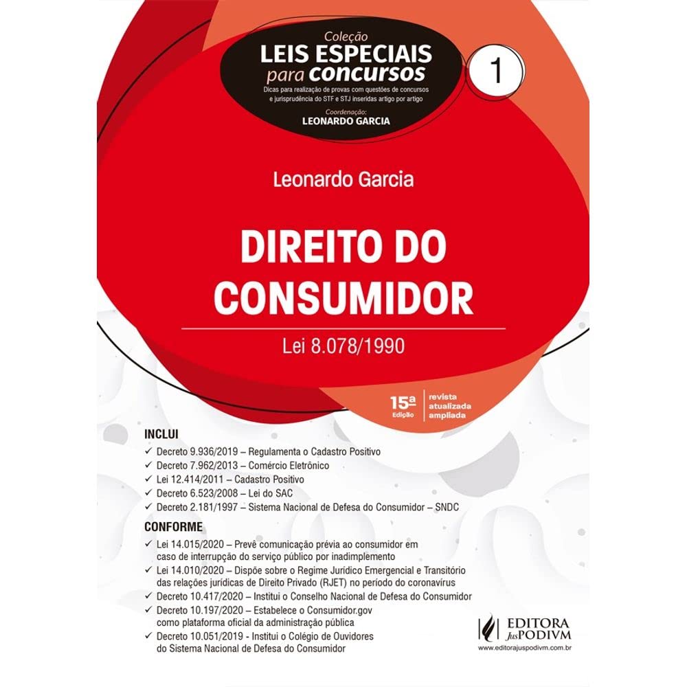 capítulo por capítulo baixar Leis Especiais Para Concursos - Direito do Consumidor
