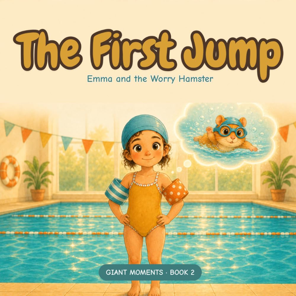 capítulo por capítulo baixar The First Jump: A children's story about fear of swimming and new challenges, with 3 tricks to ease anxiety one small step at a time. Ages 4-9 (The Giant Moments)