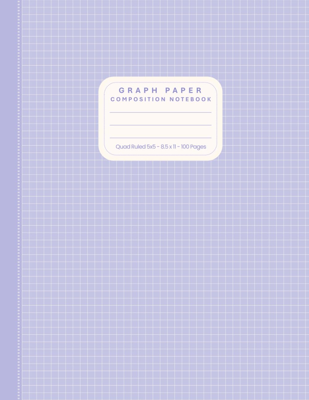 capítulo por capítulo baixar Graph Paper Composition Notebook: 5x5 Quad Ruled Grid Paper for Math and Science | 100 Pages | Large 8.5 x 11 | Cute Pastel Purple