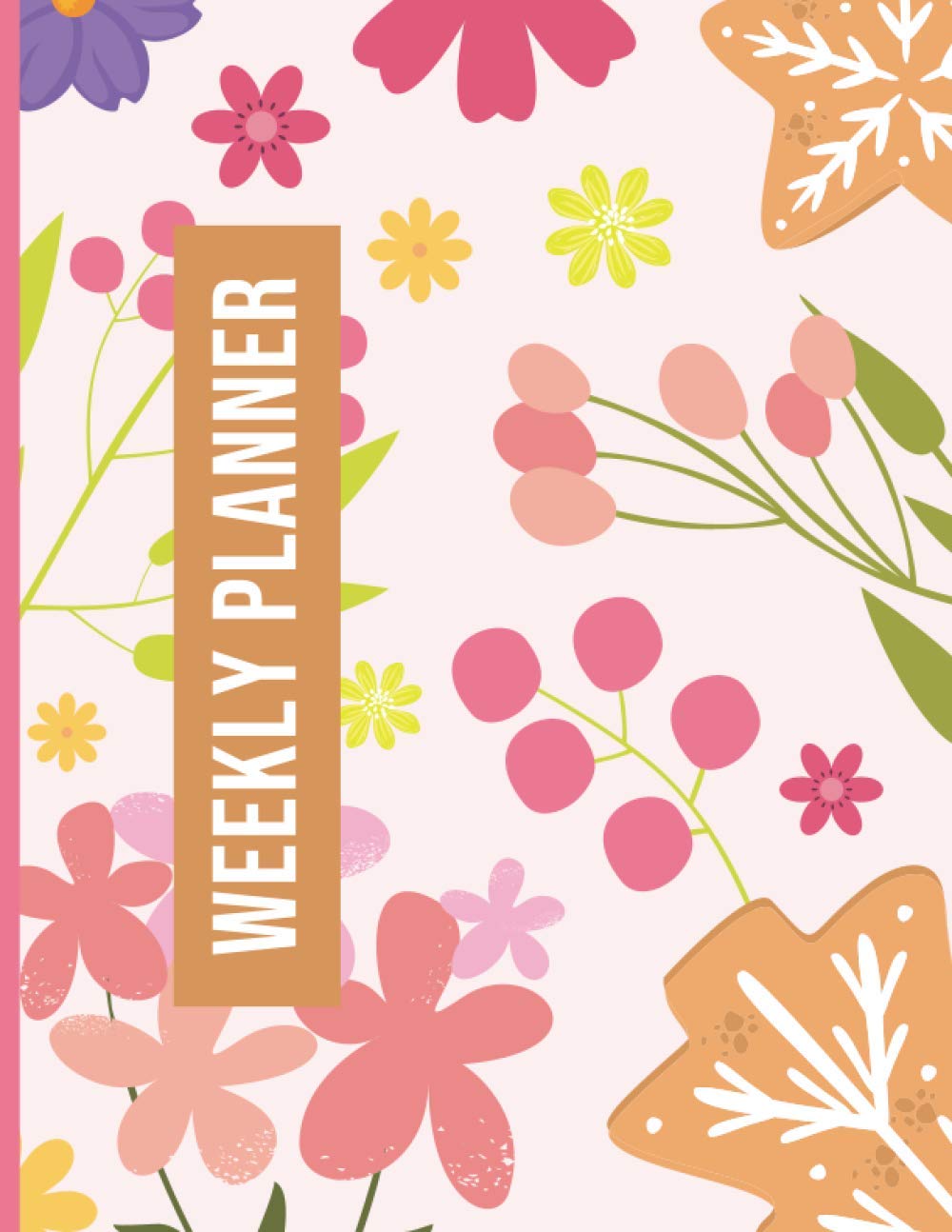 Weekly Planner: Weekly Meal Planner with Grocery List, Recipe Cards, and Trackers Premium Hardcover Spiral Bound Notebook baixar o livro de graça